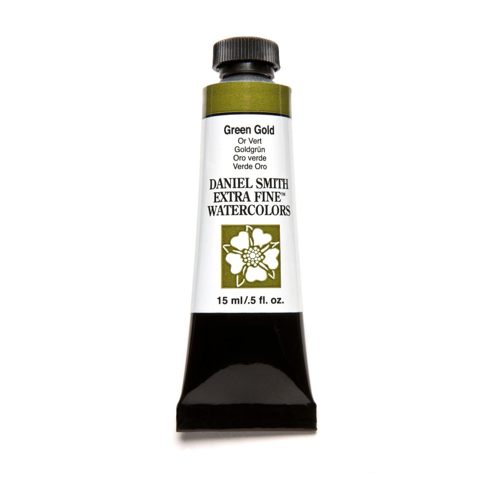 Extra Fine Watercolor paint - Daniel Smith - Green Gold, 15 ml