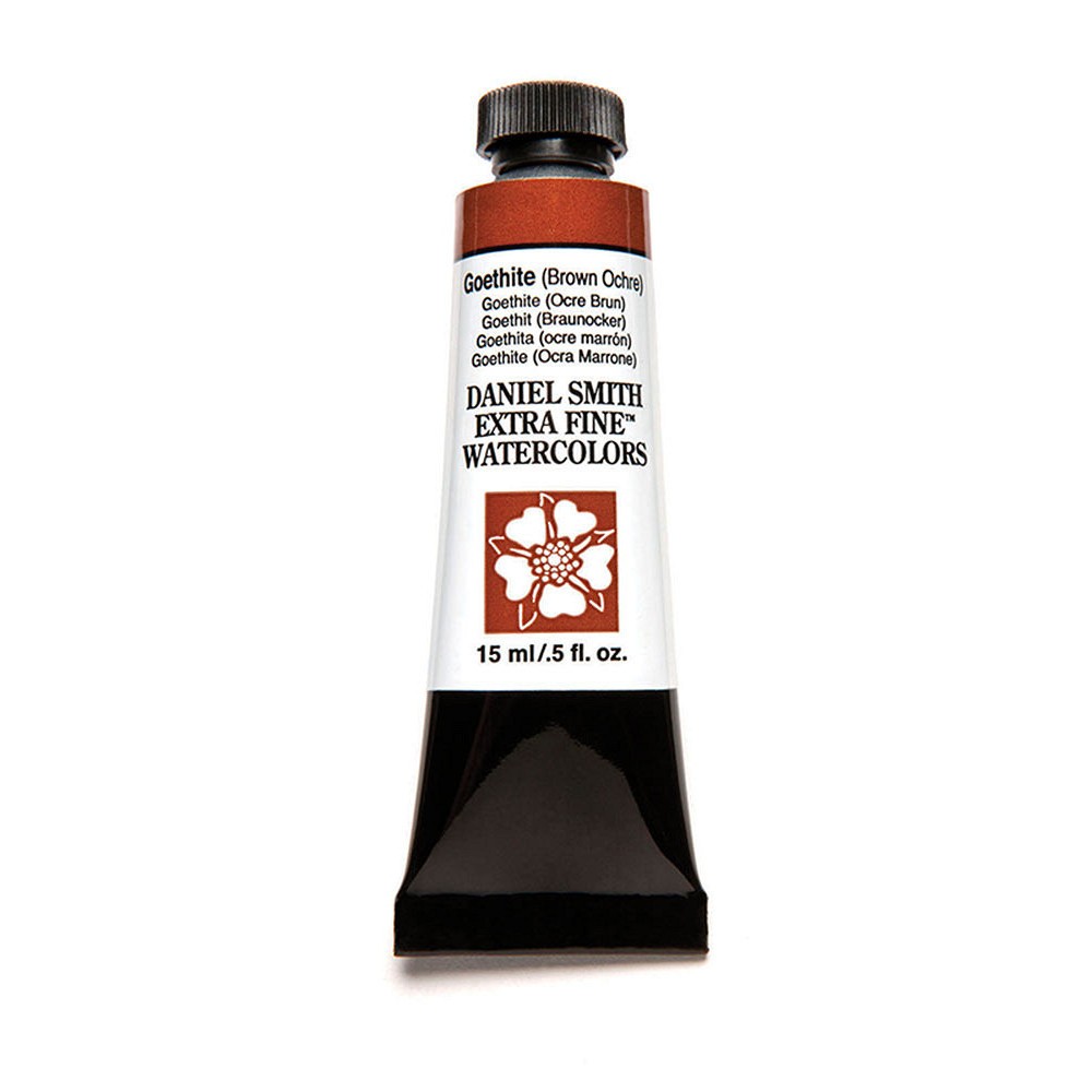 Extra Fine Watercolor paint - Daniel Smith - Goethite (Brown Ochre), 15 ml