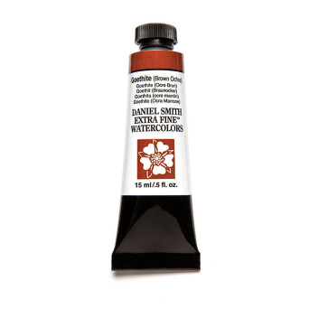 Extra Fine Watercolor paint - Daniel Smith - Goethite (Brown Ochre), 15 ml