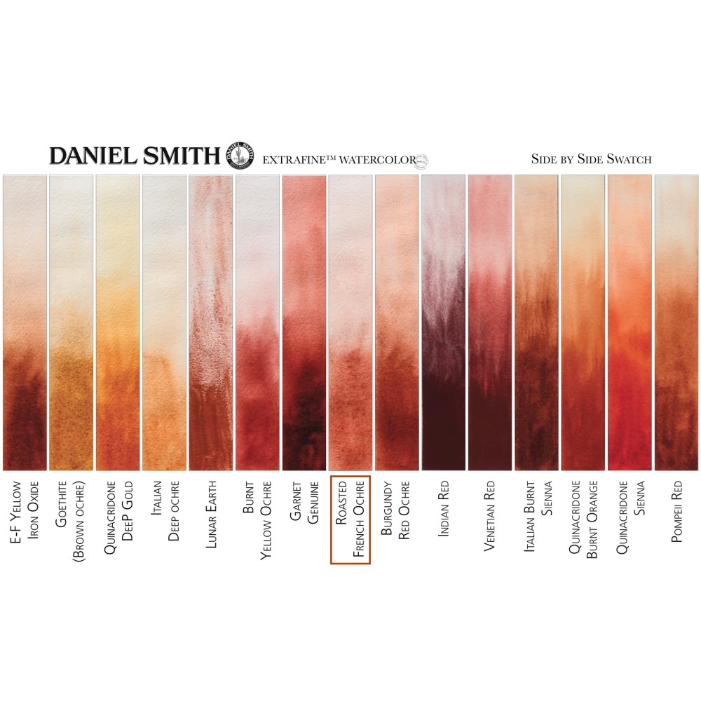 Extra Fine Watercolor paint - Daniel Smith - Roasted French Ochre, 15 ml