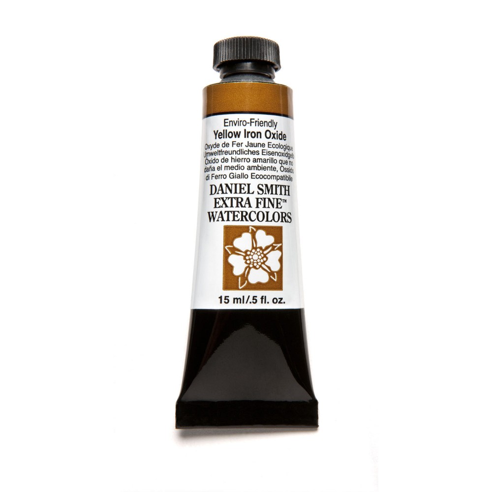 Extra Fine Watercolor paint - Daniel Smith - Enviro-Friendly Yellow Iron Oxide, 15 ml