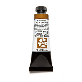 Extra Fine Watercolor paint - Daniel Smith - Enviro-Friendly Yellow Iron Oxide, 15 ml