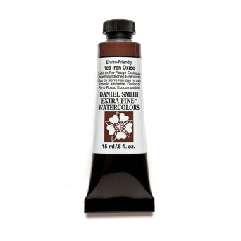 Extra Fine Watercolor paint - Daniel Smith - Enviro-Friendly Red Iron Oxide, 15 ml