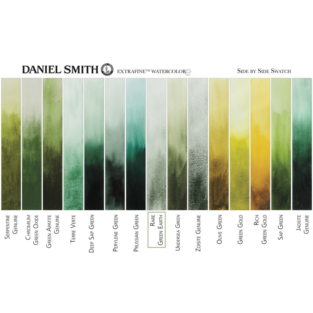 Farba akwarelowa Extra Fine - Daniel Smith - Rare Green Earth, 15 ml
