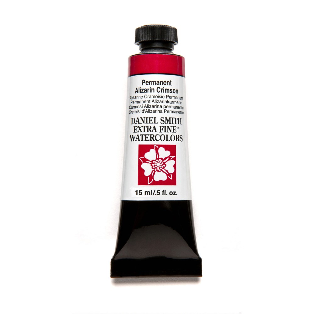 Extra Fine Watercolor paint - Daniel Smith - Permanent Alizarin Crimson, 15 ml