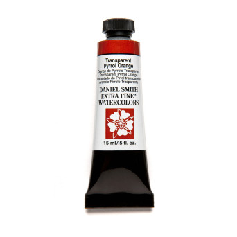 Extra Fine Watercolor paint - Daniel Smith - Transparent Pyrrol Orange, 15 ml