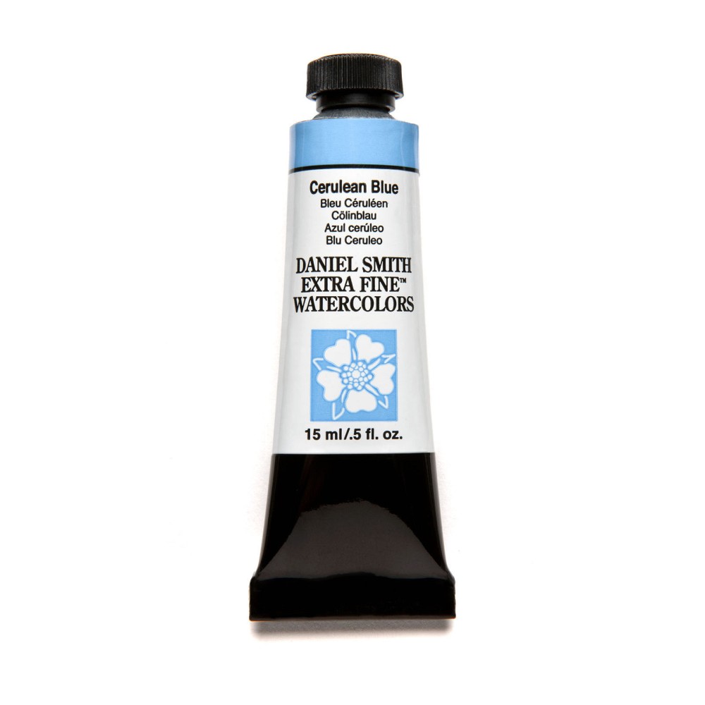 Farba akwarelowa Extra Fine - Daniel Smith - Cerulean Blue, 15 ml