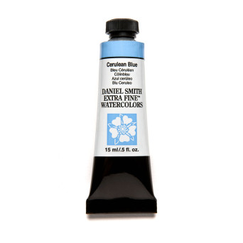 Extra Fine Watercolor paint - Daniel Smith - Cerulean Blue, 15 ml