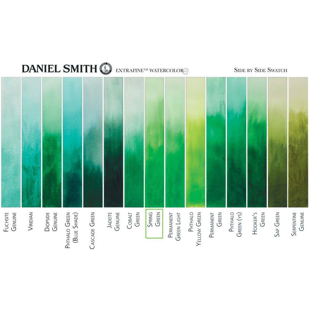 Extra Fine Watercolor paint - Daniel Smith - Spring Green, 15 ml