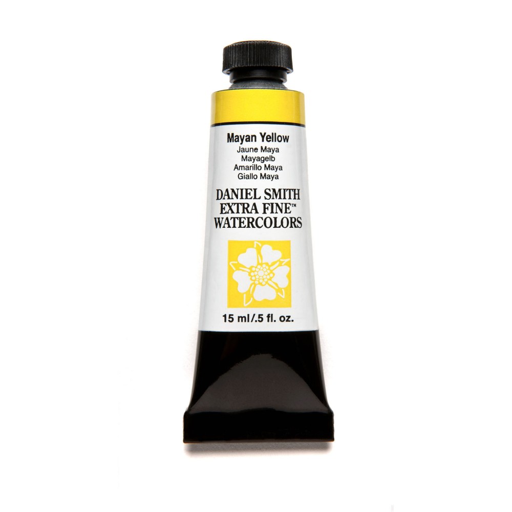 Extra Fine Watercolor paint - Daniel Smith - Mayan Yellow, 15 ml