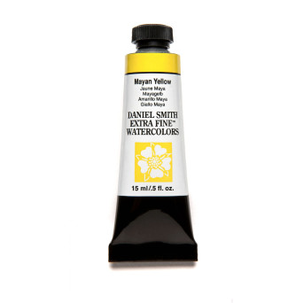 Extra Fine Watercolor paint - Daniel Smith - Mayan Yellow, 15 ml