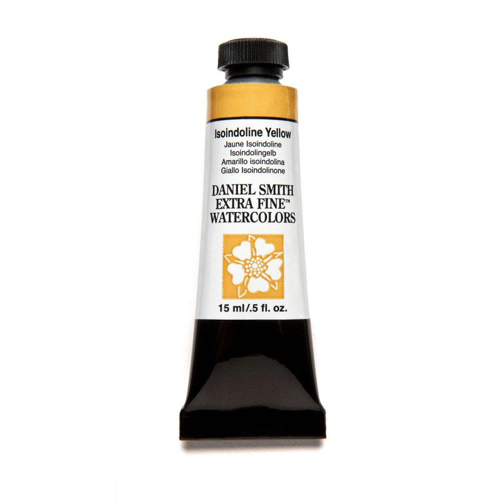 Extra Fine Watercolor paint - Daniel Smith - Isoindoline Yellow, 15 ml