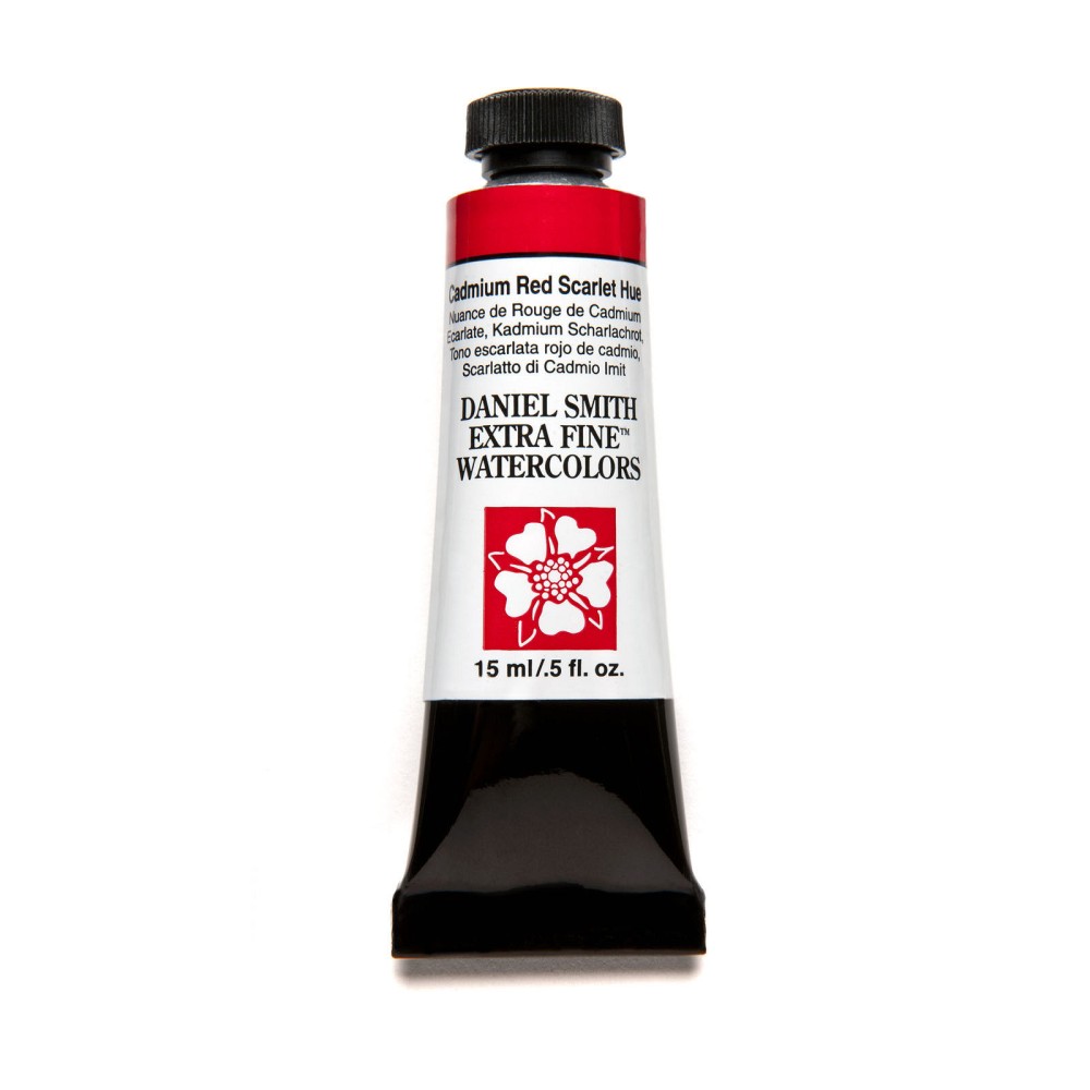 Extra Fine Watercolor paint - Daniel Smith - Cadmium Red Scarlet Hue, 15 ml