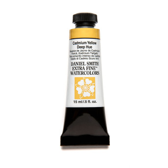 Extra Fine Watercolor paint - Daniel Smith - Cadmium Yellow Deep Hue, 15 ml