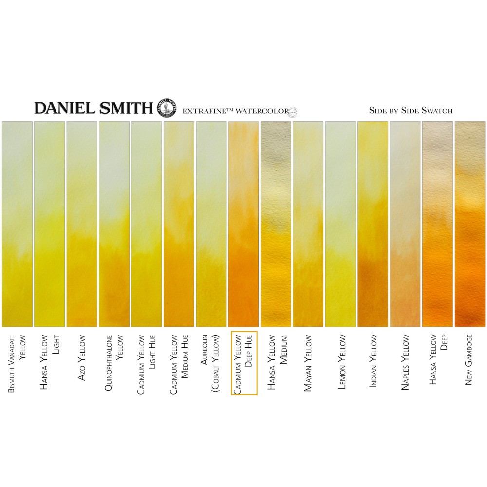 Farba akwarelowa Extra Fine - Daniel Smith - Cadmium Yellow Deep Hue, 15 ml