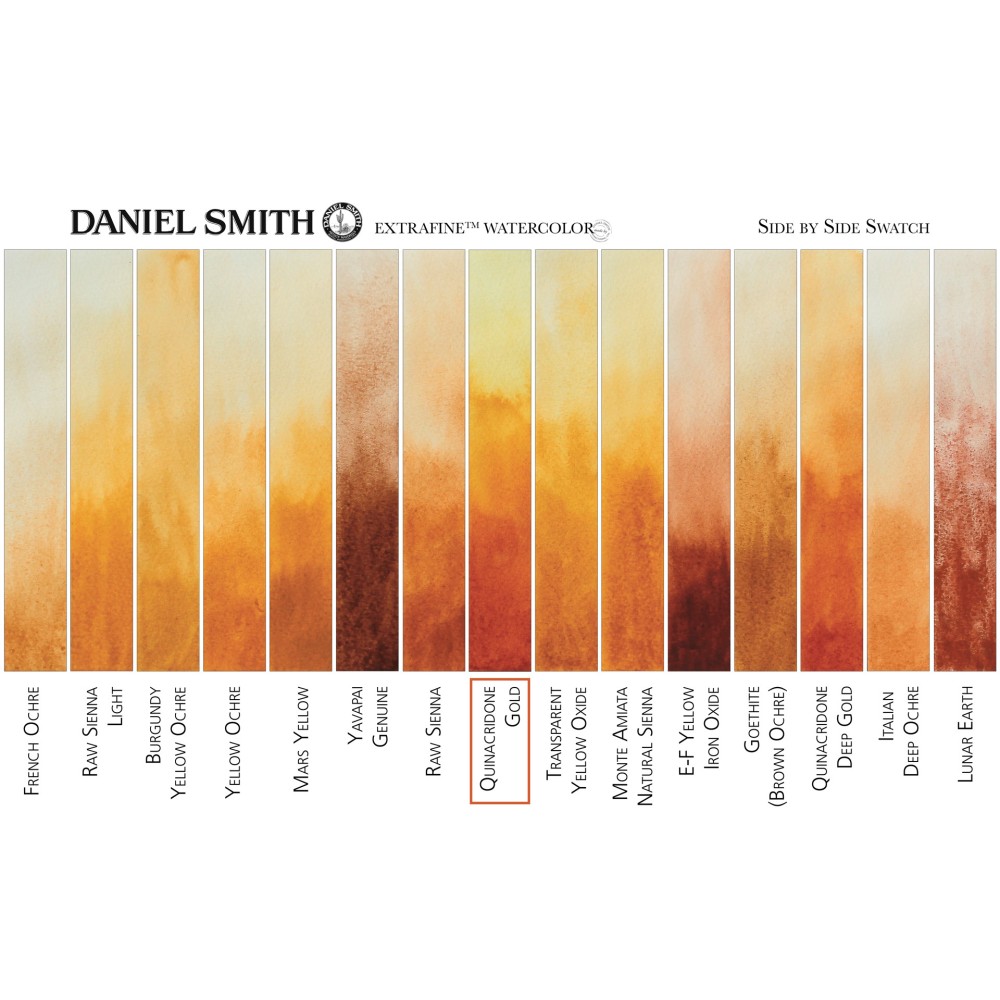 Farba akwarelowa Extra Fine - Daniel Smith - Quinacridone Gold, 15 ml