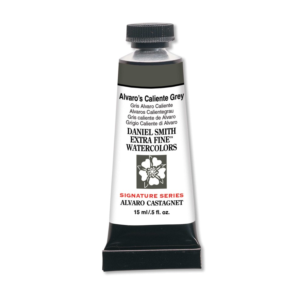 Extra Fine Watercolor paint - Daniel Smith - Alvaro's Caliente Grey, 15 ml