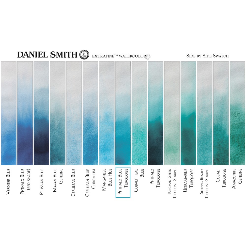 Farba akwarelowa Extra Fine - Daniel Smith - Phthalo Blue Turquoise, 15 ml