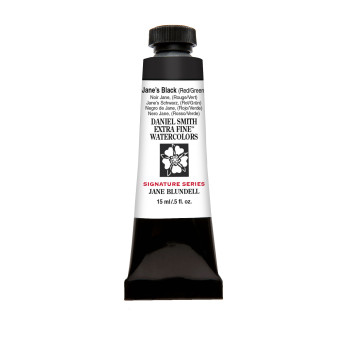 Farba akwarelowa Extra Fine - Daniel Smith - Jane's Black (Red/Green), 15 ml