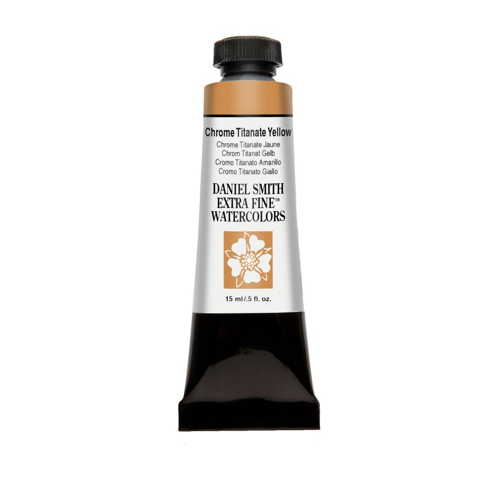 Farba akwarelowa Extra Fine - Daniel Smith - Chrome Titanate Yellow, 15 ml