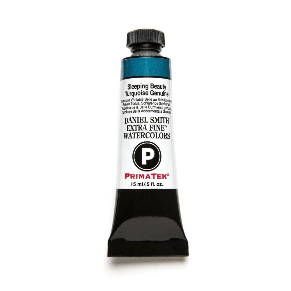 Extra Fine PrimaTek Watercolor paint - Daniel Smith - Sleeping Beauty Turquoise Genuine, 15 ml
