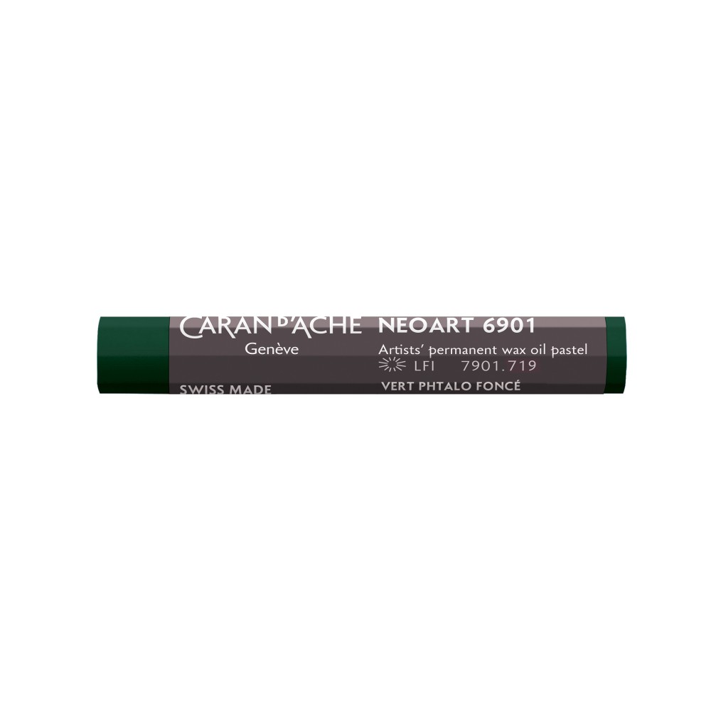Pastel woskowo-olejny Neoart 6901 - Caran d'Ache - 719, Phthalo Green