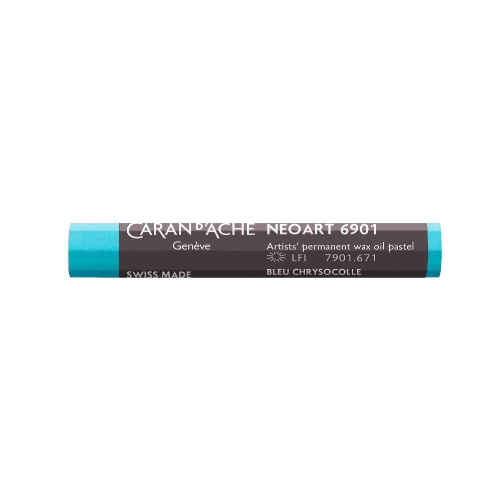 Pastel woskowo-olejny Neoart 6901 - Caran d'Ache - 671, Chrysocolla Blue