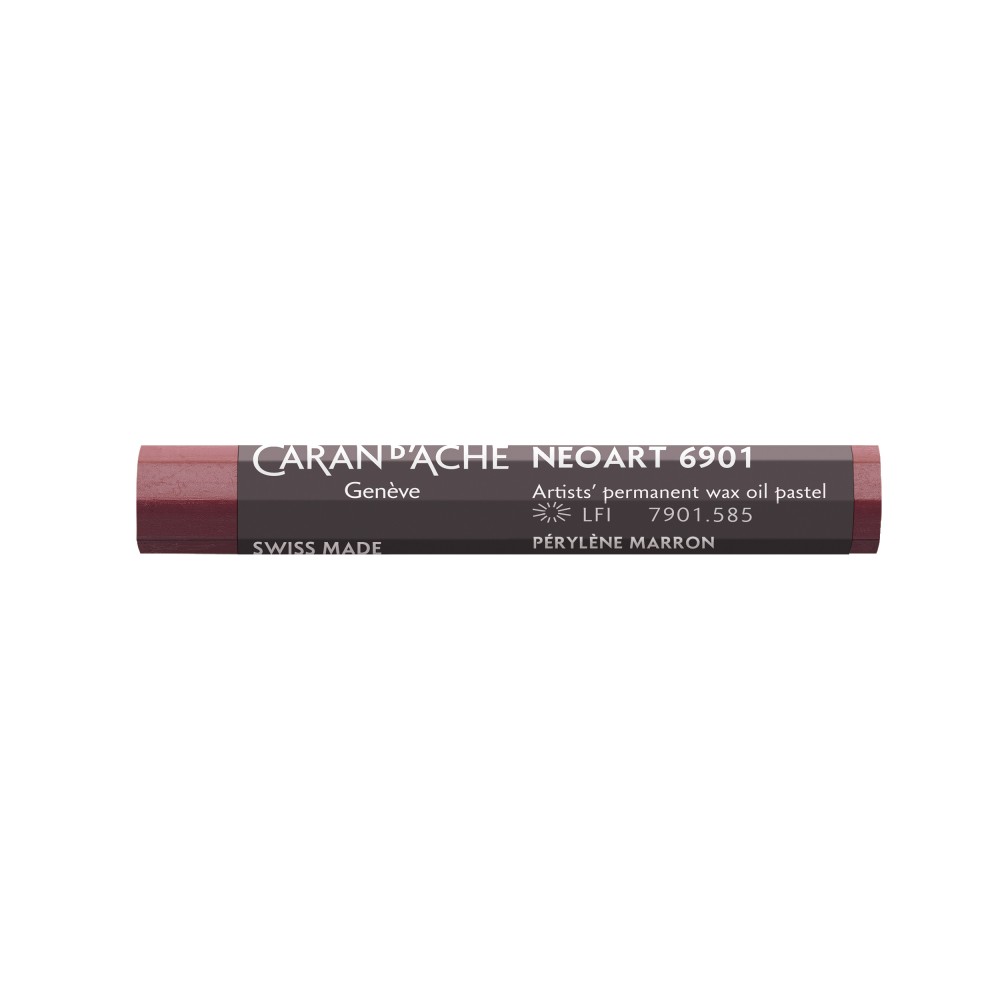 Neoart 6901 artist's wax oil pastel - Caran d'Ache - 585, Perylene Brown