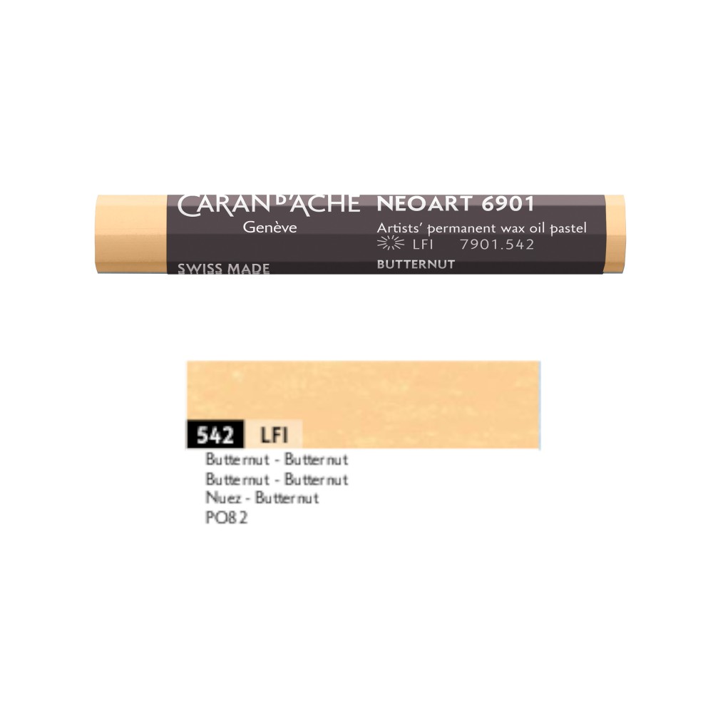 Pastel woskowo-olejny Neoart 6901 - Caran d'Ache - 542, Butternut