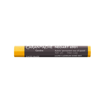Neoart 6901 artist's wax oil pastel - Caran d'Ache - 530, Gold Cadmium Yellow