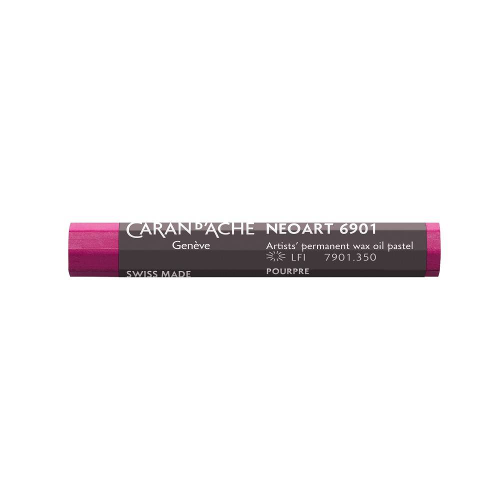Pastel woskowo-olejny Neoart 6901 - Caran d'Ache - 350, Purplish Red