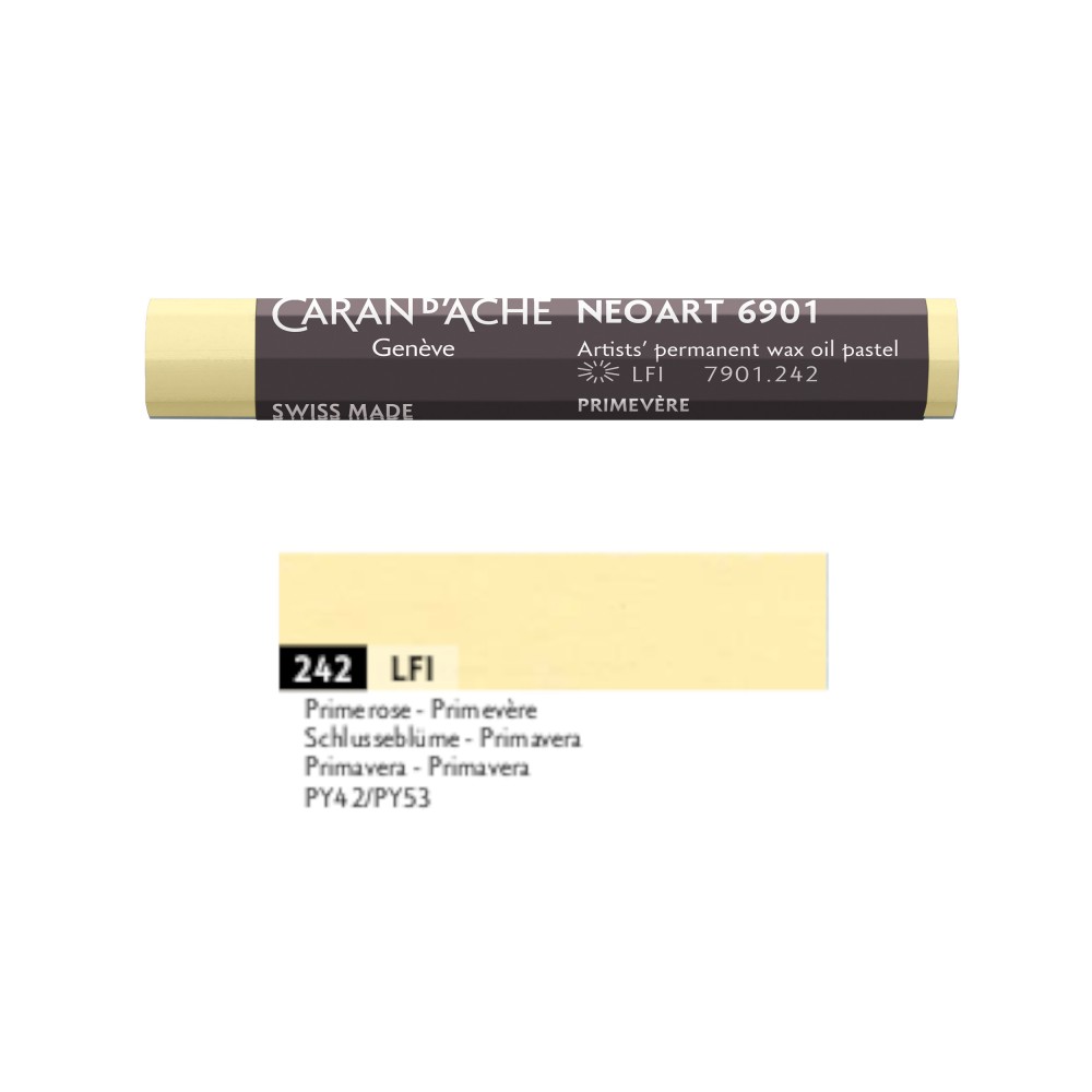 Pastel woskowo-olejny Neoart 6901 - Caran d'Ache - 242, Primerose