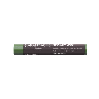 Neoart 6901 artist's wax oil pastel - Caran d'Ache - 225, Moss Green
