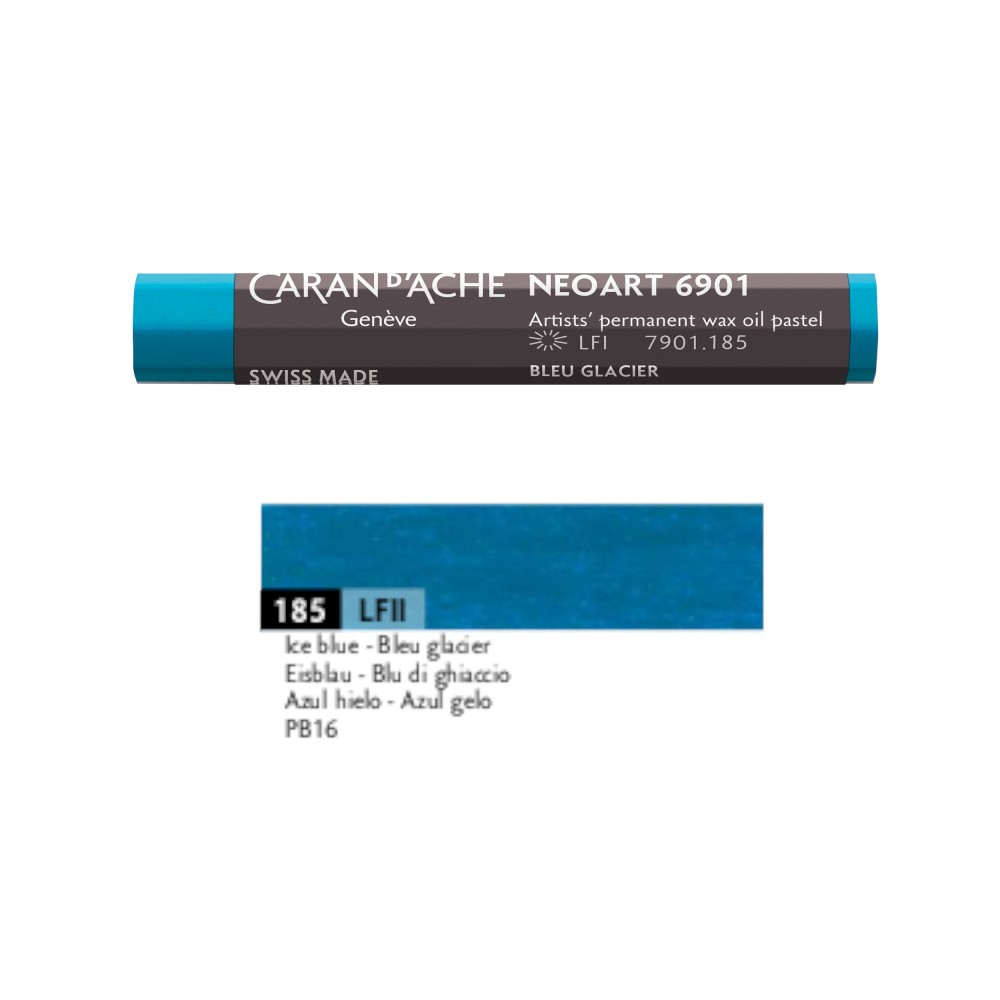 Pastel woskowo-olejny Neoart 6901 - Caran d'Ache - 185, Ice Blue