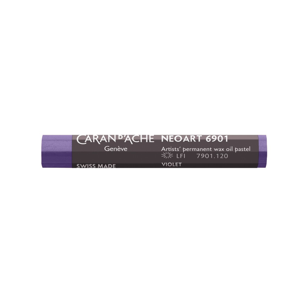Pastel woskowo-olejny Neoart 6901 - Caran d'Ache - 120, Violet