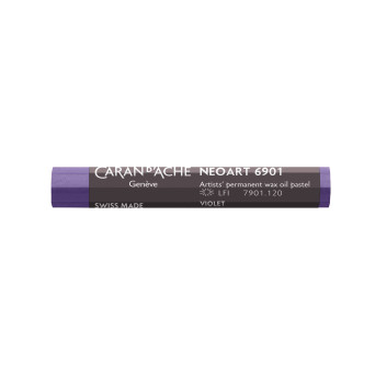 Neoart 6901 artist's wax oil pastel - Caran d'Ache - 120, Violet