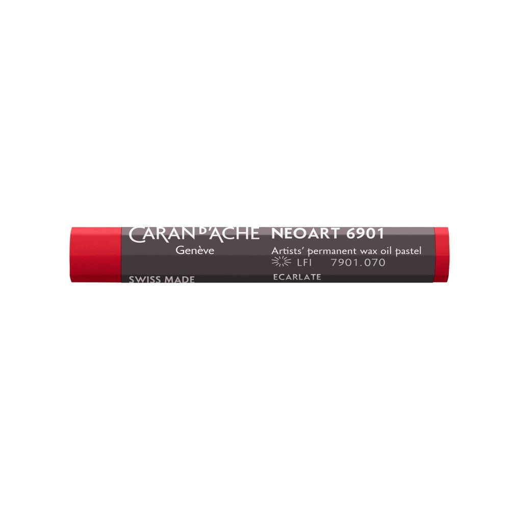 Pastel woskowo-olejny Neoart 6901 - Caran d'Ache - 070, Scarlet