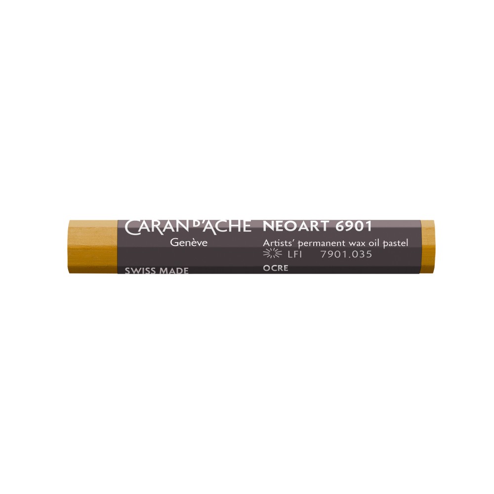 Neoart 6901 artist's wax oil pastel - Caran d'Ache - 035, Ochre