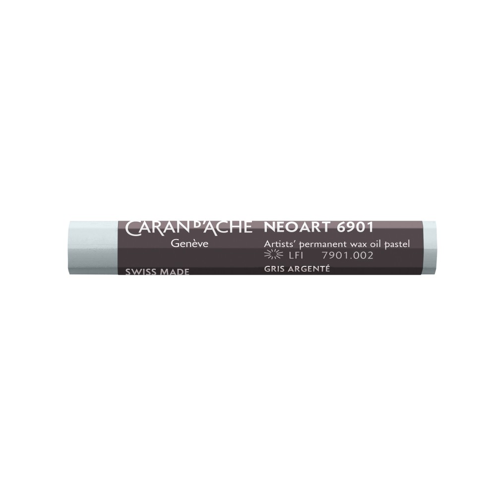Pastel woskowo-olejny Neoart 6901 - Caran d'Ache - 002, Silver Grey