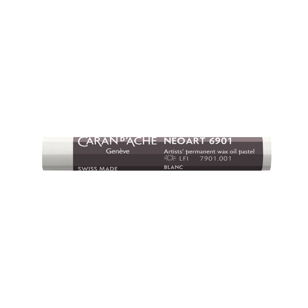 Pastel woskowo-olejny Neoart 6901 - Caran d'Ache - 001, White