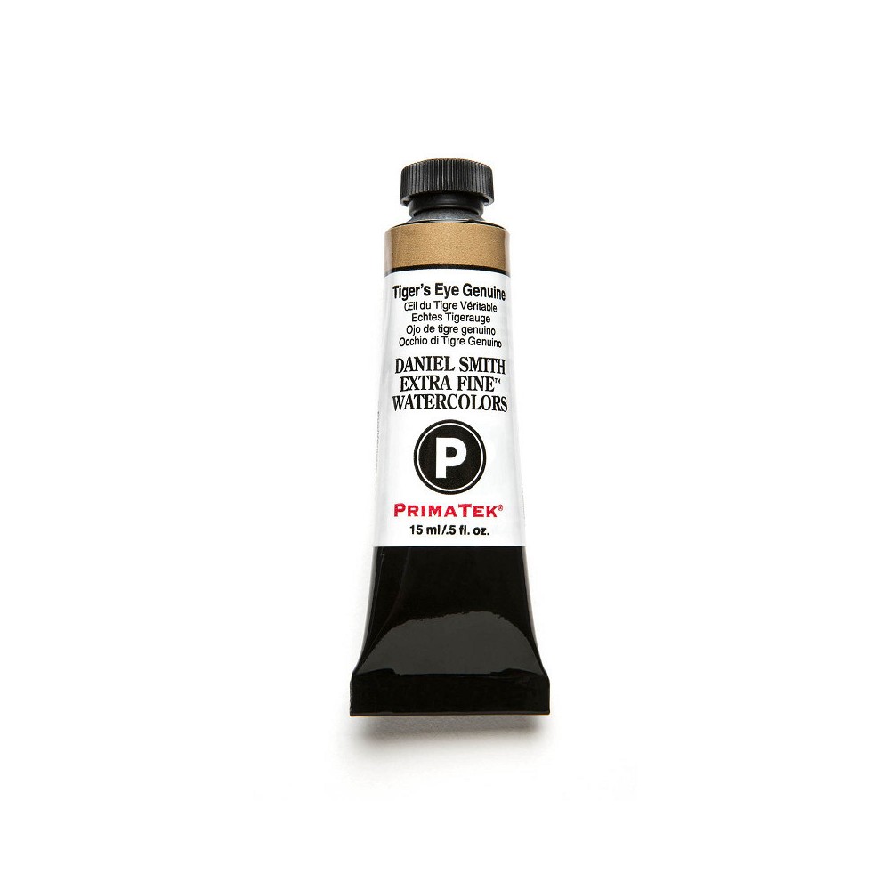 Extra Fine PrimaTek Watercolor paint - Daniel Smith - Tiger's Eye Genuine, 15 ml