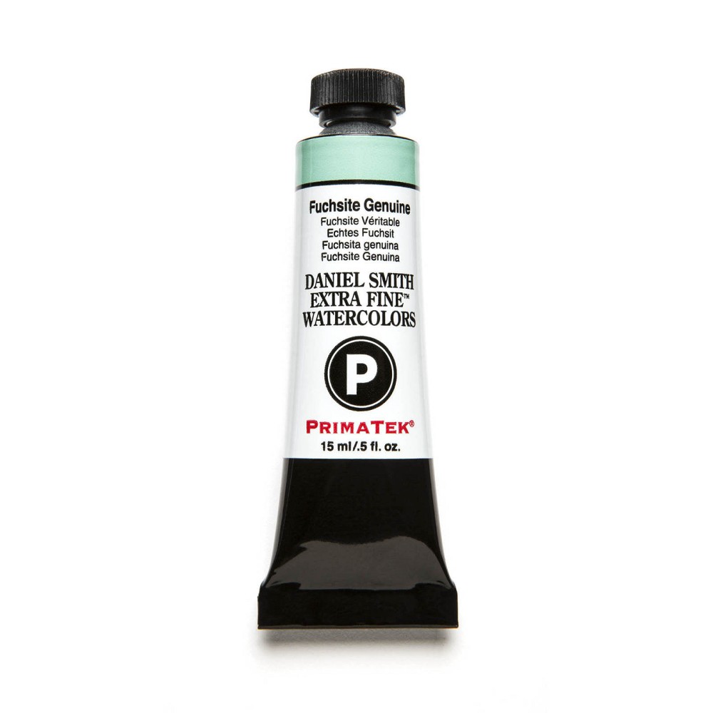 Extra Fine PrimaTek Watercolor paint - Daniel Smith - Fuchsite Genuine, 15 ml
