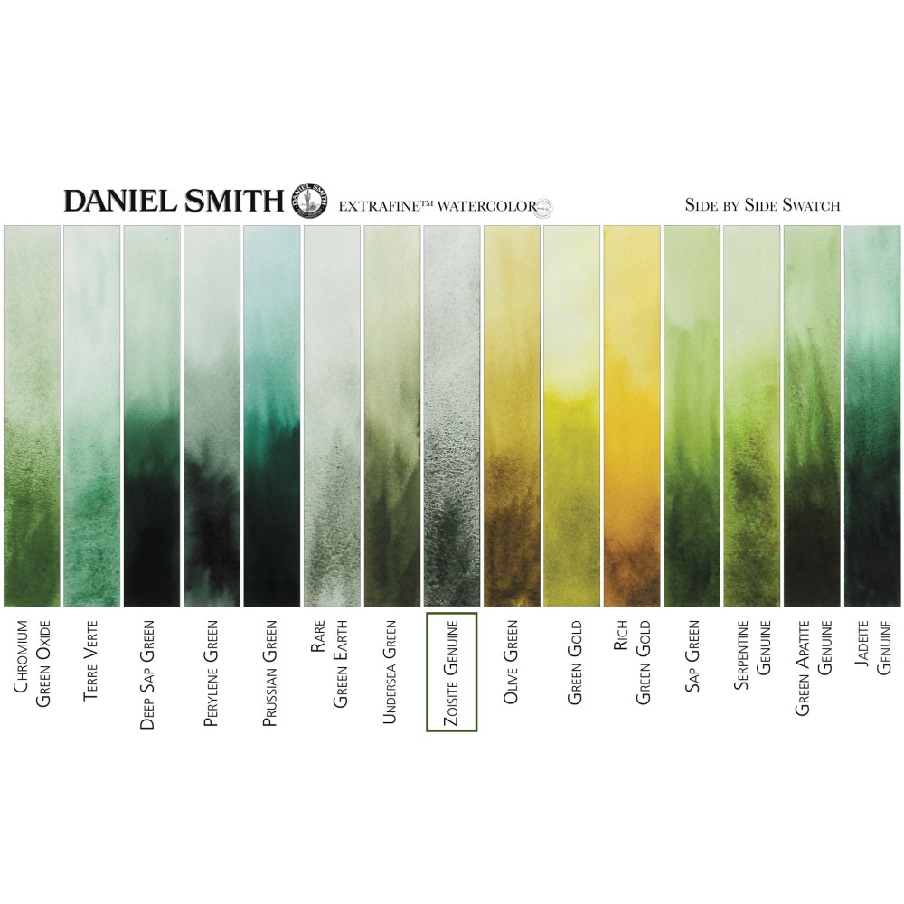 Extra Fine PrimaTek Watercolor paint - Daniel Smith - Zoisite Genuine, 15 ml