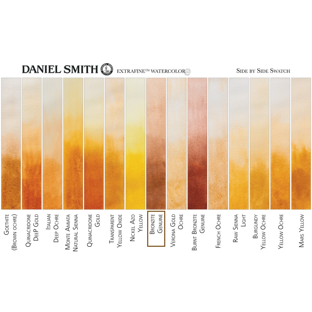 Extra Fine PrimaTek Watercolor paint - Daniel Smith - Bronzite Genuine, 15 ml