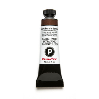 Extra Fine PrimaTek Watercolor paint - Daniel Smith - Burnt Bronzite Genuine, 15 ml