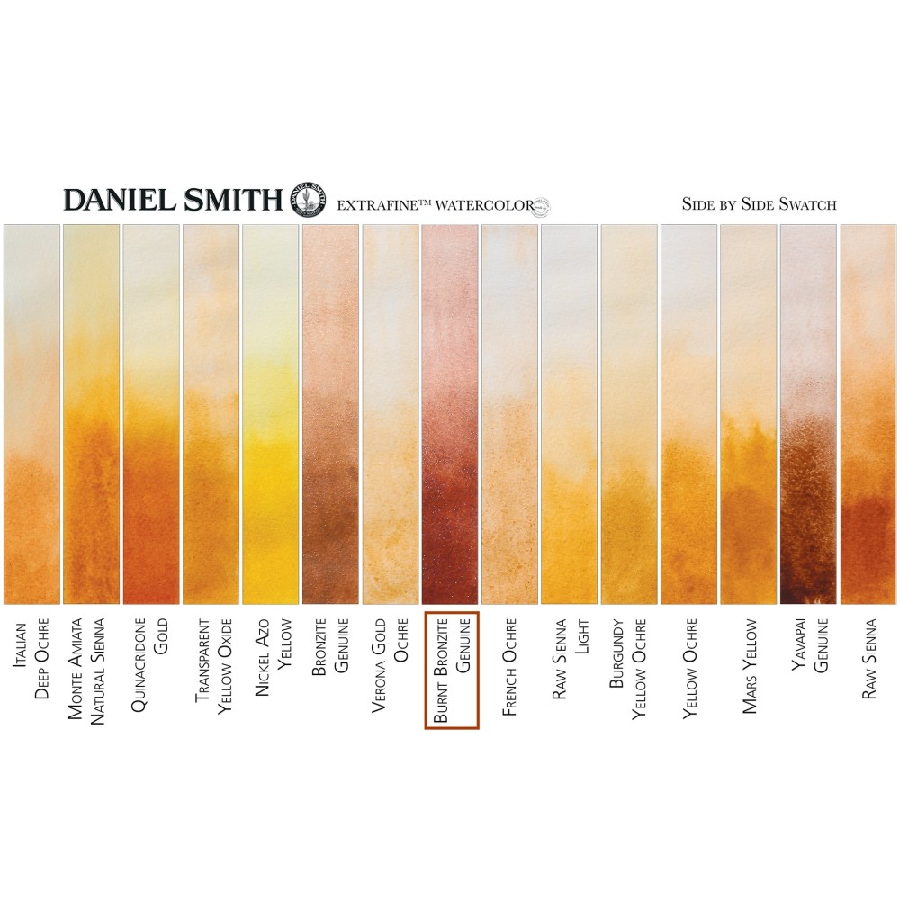 Farba akwarelowa Extra Fine PrimaTek - Daniel Smith - Burnt Bronzite Genuine, 15 ml