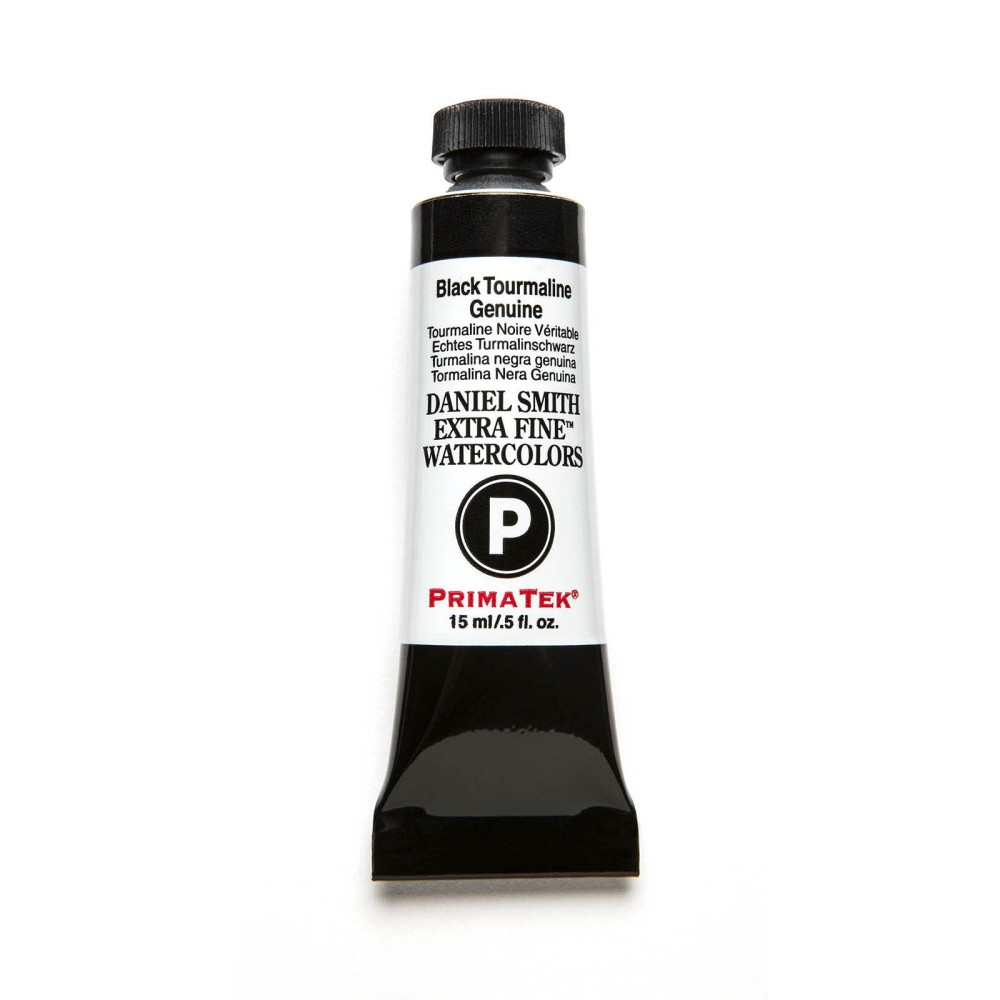 Farba akwarelowa Extra Fine PrimaTek - Daniel Smith - Black Tourmaline Genuine, 15 ml