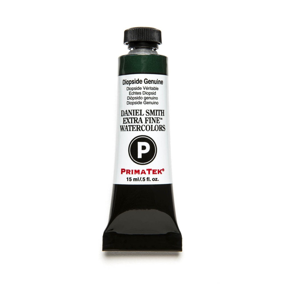 Extra Fine PrimaTek Watercolor paint - Daniel Smith - Diopside Genuine, 15 ml