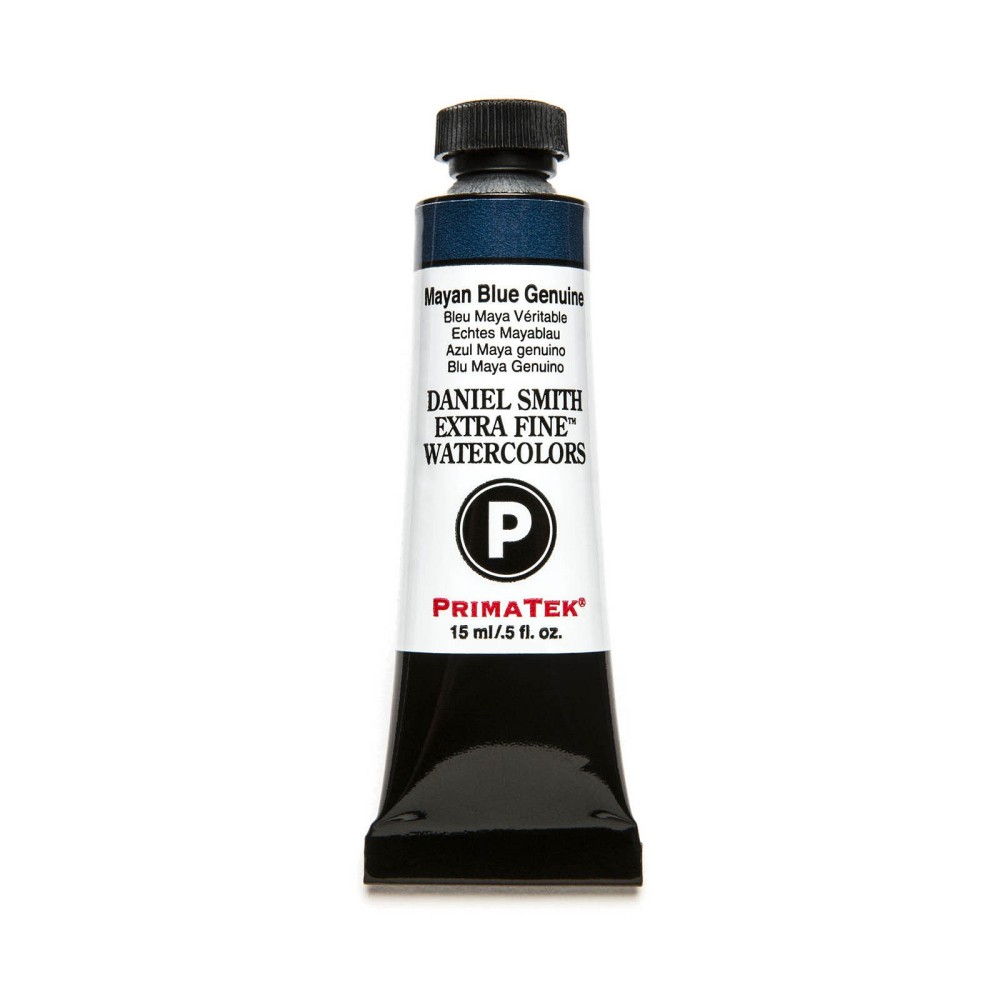 Extra Fine PrimaTek Watercolor paint - Daniel Smith - Mayan Blue Genuine, 15 ml