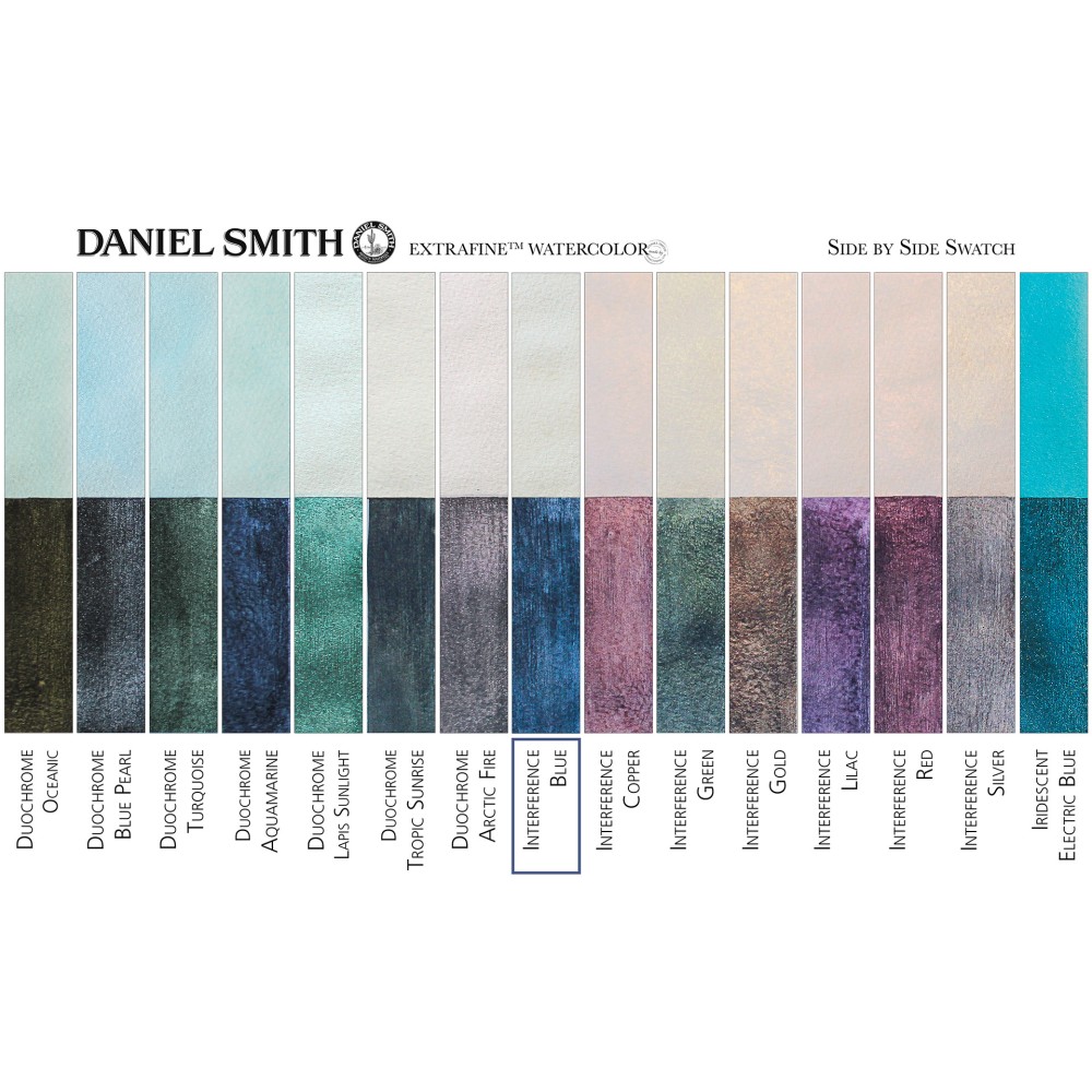 Extra Fine Luminescent Watercolor paint - Daniel Smith - Interference Blue, 15 ml